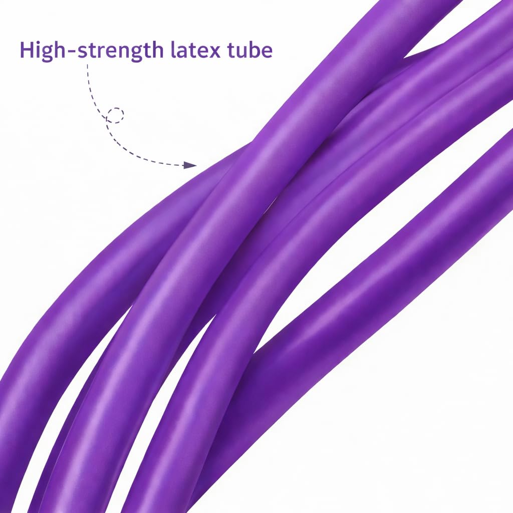 Premium Fitness Resistance Bands Tube Pedal Ankle Puller