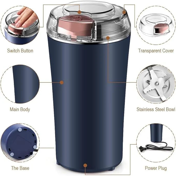 Electric Coffee Grinder(Random Color)