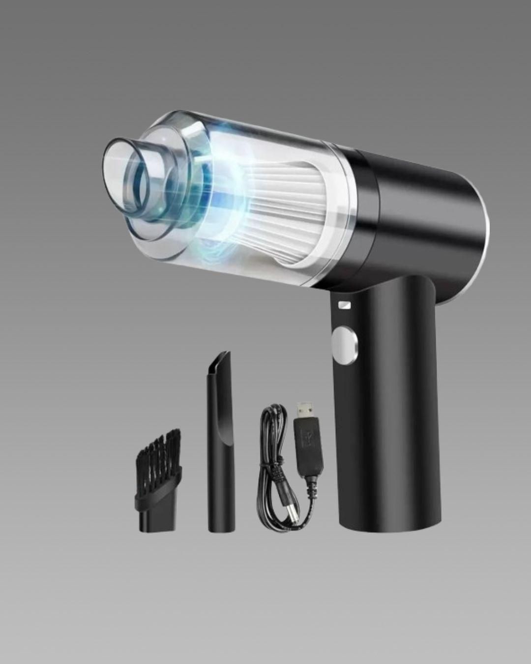 Wireless Car Vacuum & Air Blower (High Power Portable Cleaner)