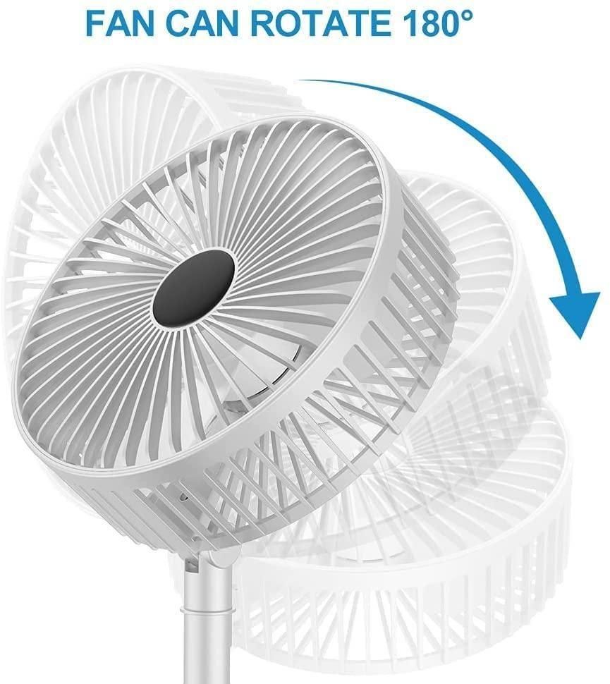 TurboCool Rechargeable Desk Fan