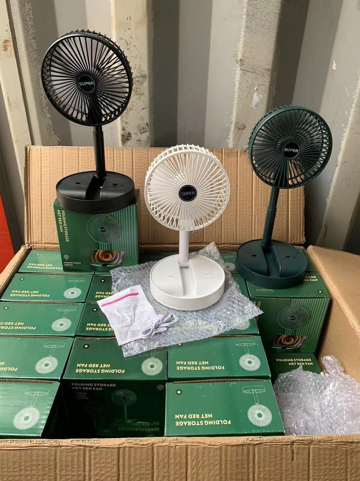 TurboCool Rechargeable Desk Fan