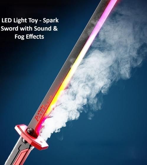 Lightsaber Sword – LED Light Blade with Real Sparks & Smoke Effect