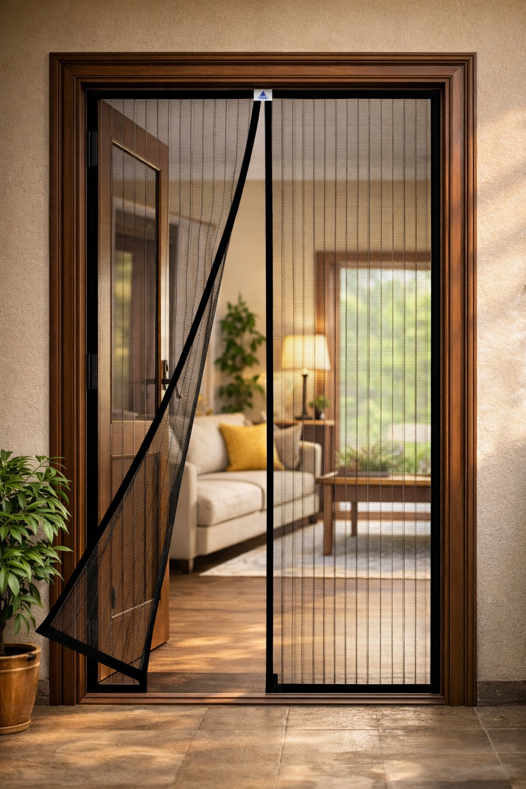 Zoomshiper™ Magnetic Mosquito Net Door – Hands-Free Auto Closing Mesh Curtain