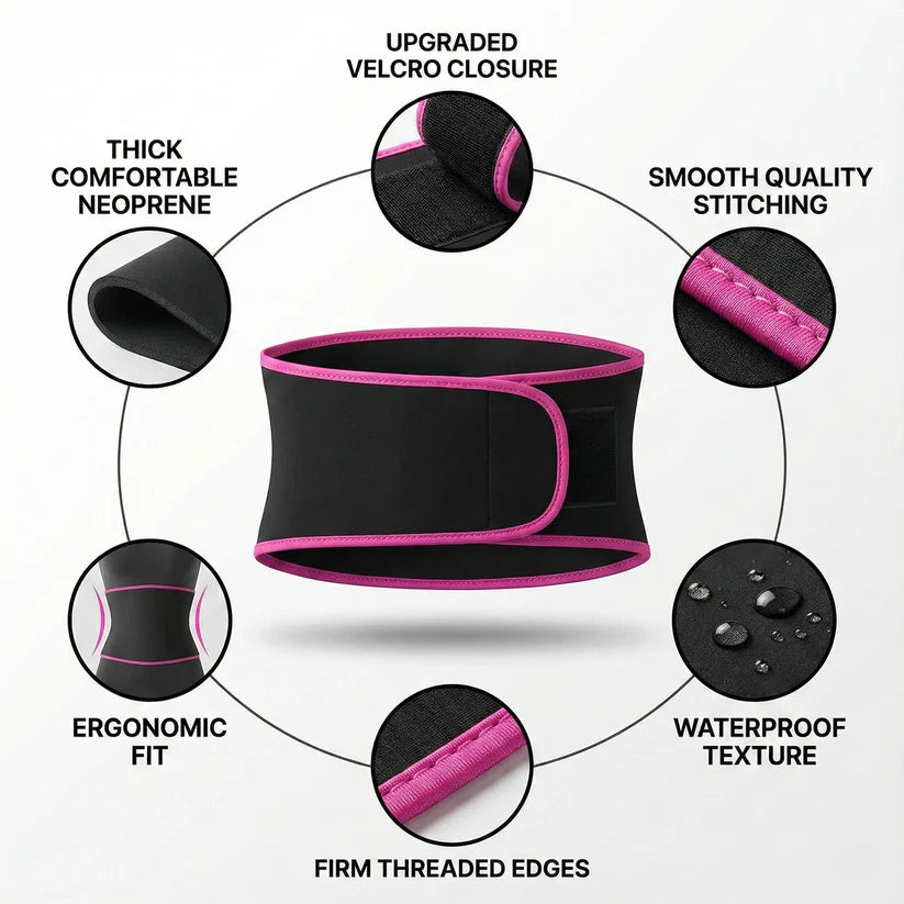 Adjustable Waist Trimmer Belt